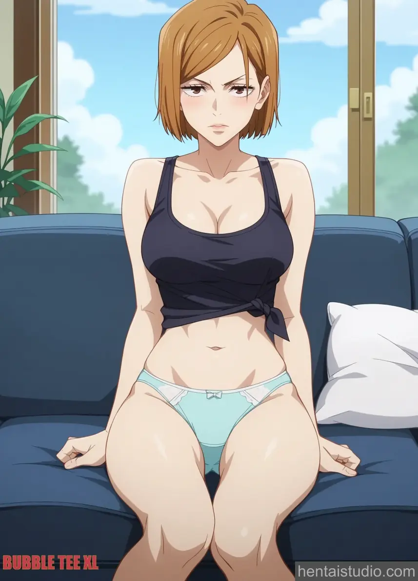 Nobara Kugisaki from Jujutsu Kaisen hentai art 12 of 33