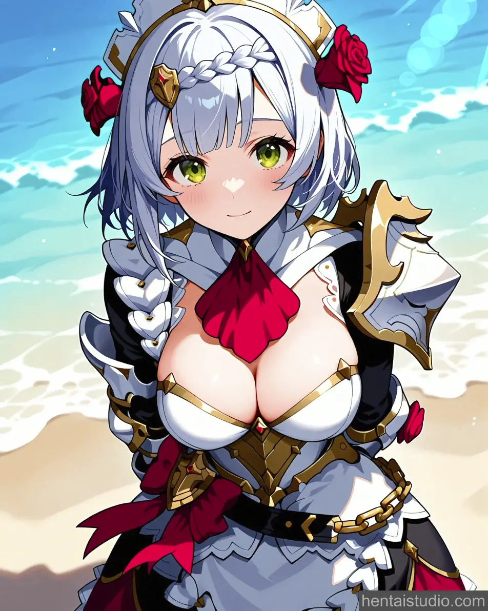 Noelle from Genshin Impact hentai art 2 of 70