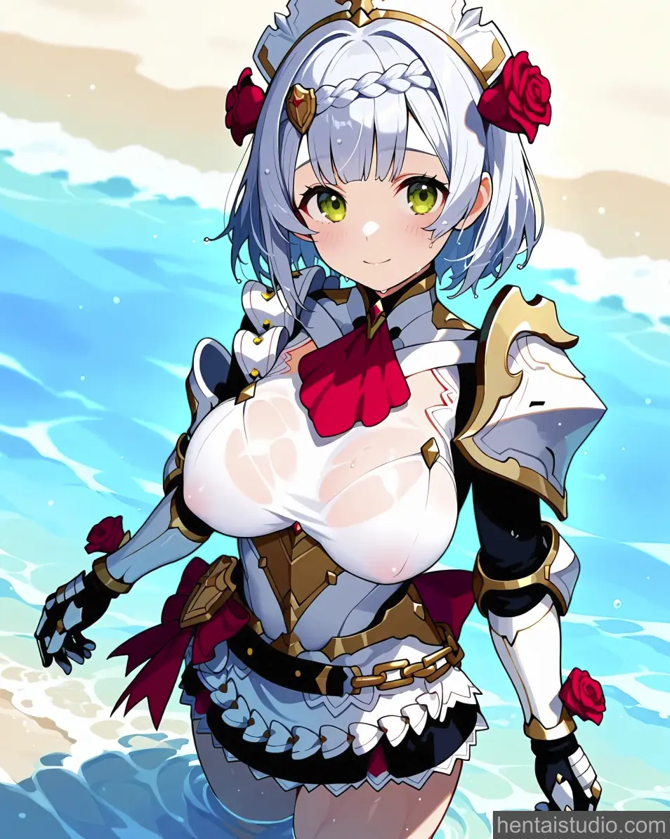 Noelle from Genshin Impact hentai art 8 of 70