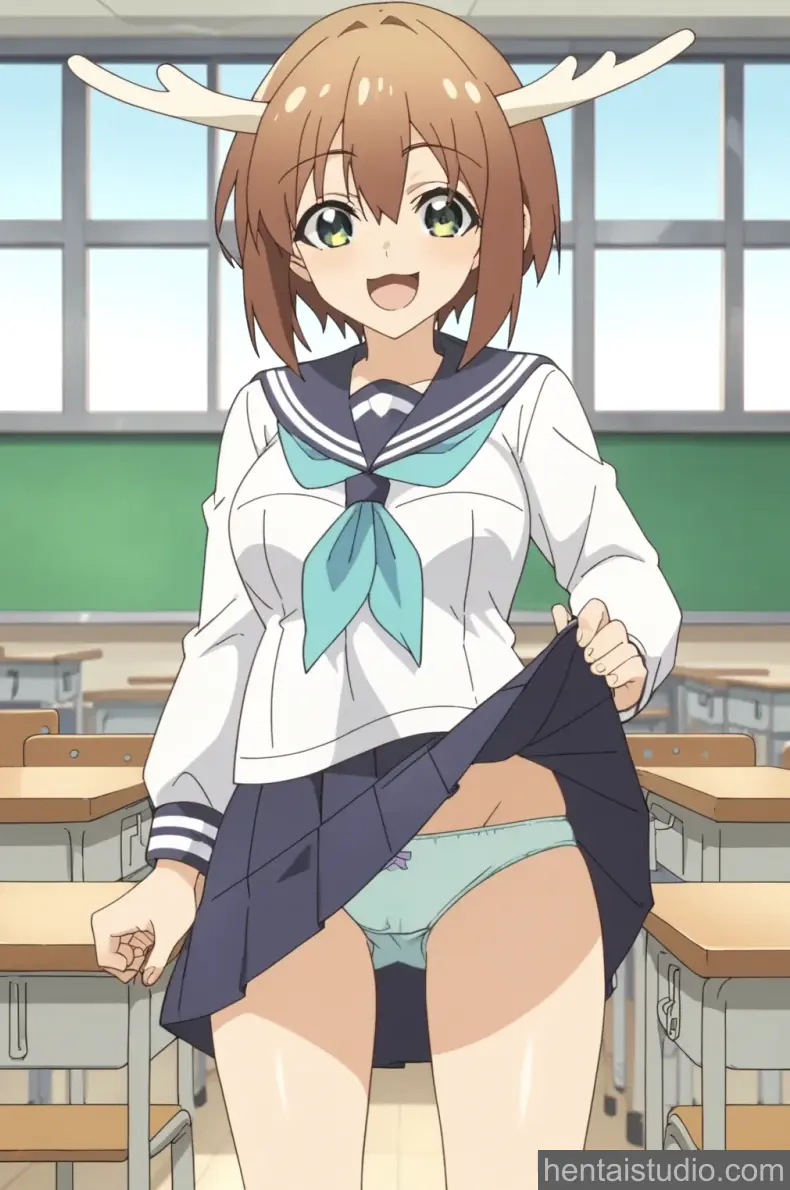 Noko Shikanoko from My Deer Friend Nokotan hentai art 4 of 104