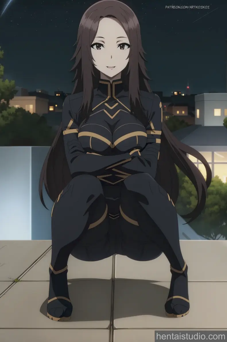 Nu | The Eminence In Shadow – hentai anime character, Nu, The Eminence In Shadow, Kage No Jitsuryokusha Ni Naritakute, Brunette, Long Hair, Stockings, Creampie, Cum, Pussy, Cum In Mouth