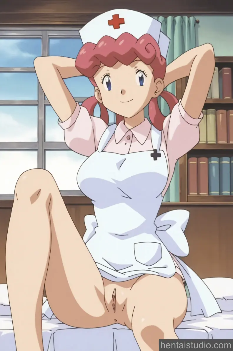 Nurse Joy from Pokemon hentai art 10 of 69
