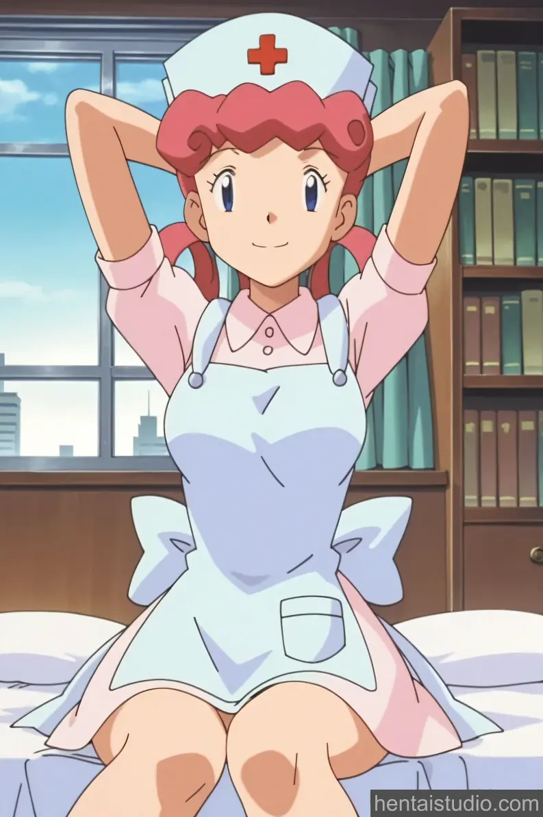 Nurse Joy from Pokemon hentai art 5 of 69