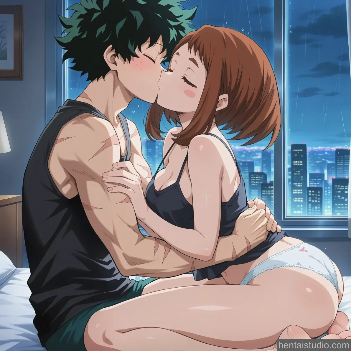 Ochako Uraraka from My Hero Academia hentai art 26 of 172