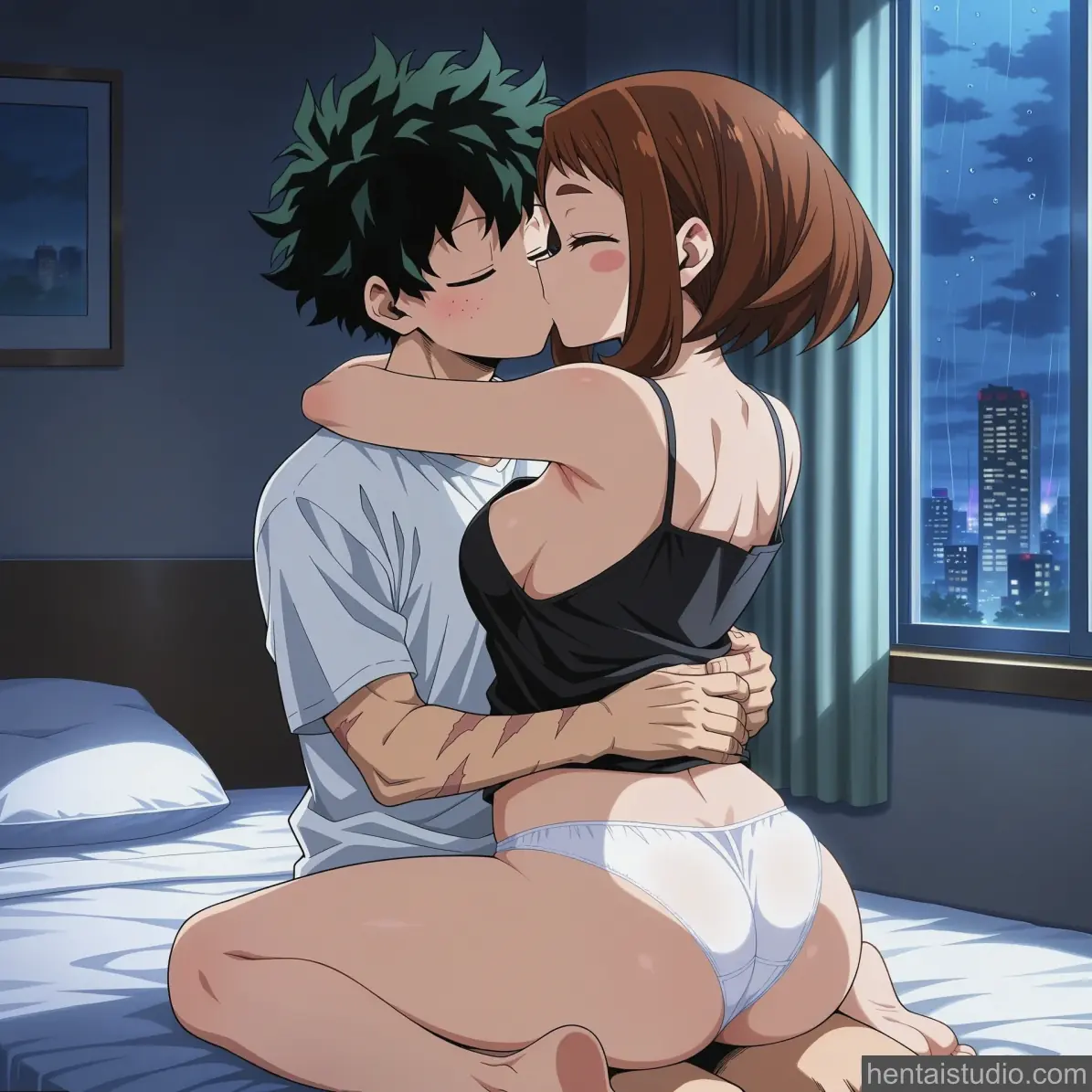 Ochako Uraraka from My Hero Academia hentai art 27 of 172