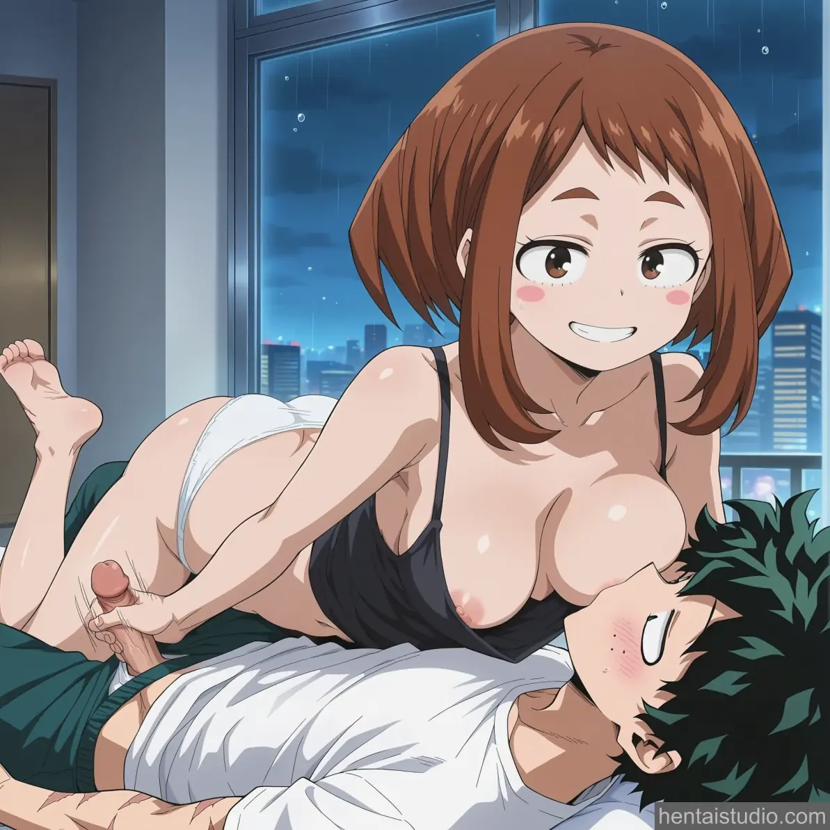 Ochako Uraraka from My Hero Academia hentai art 34 of 172