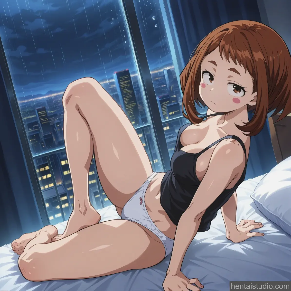 Ochako Uraraka from My Hero Academia hentai art 8 of 172