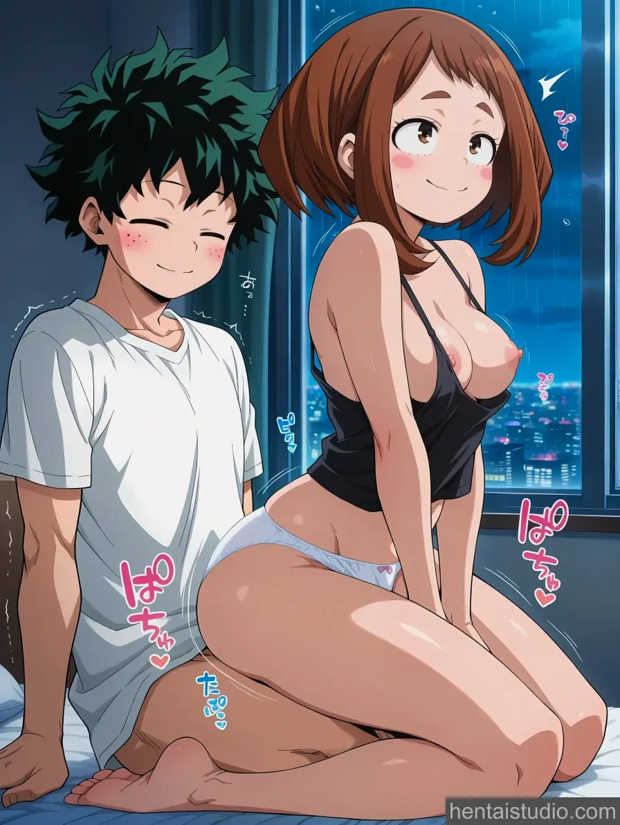 Ochako Uraraka from My Hero Academia hentai art 96 of 172