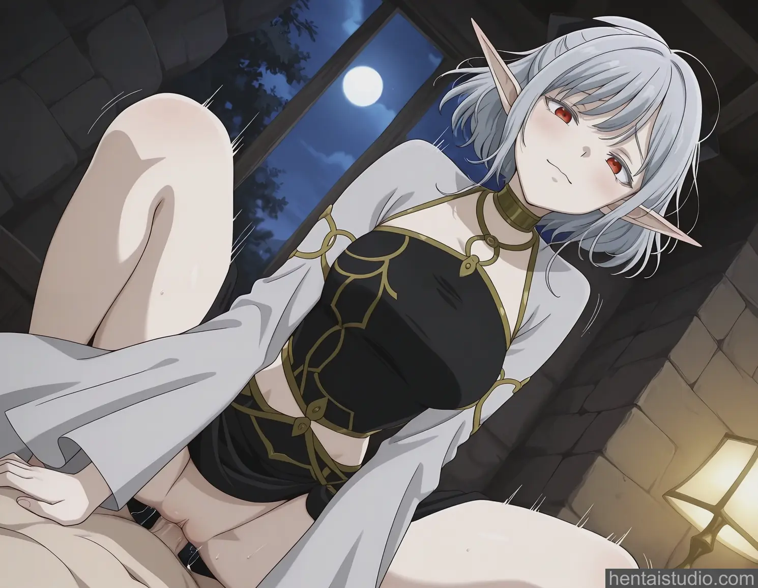 Odei No Atou from Apocalypse Bringer Mynoghra: World Conquest Starts With The Civilization Of Ruin hentai art 4 of 23