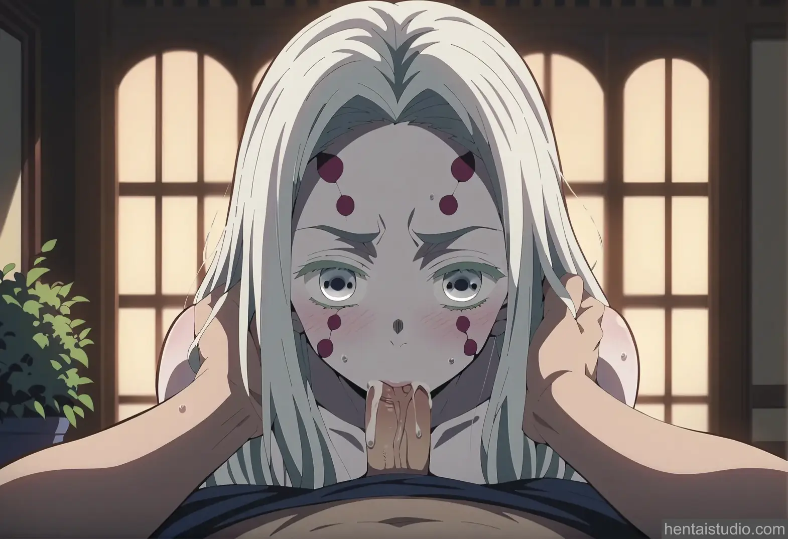 Older Sister Spider Demon from Demon Slayer hentai art 42 of 84