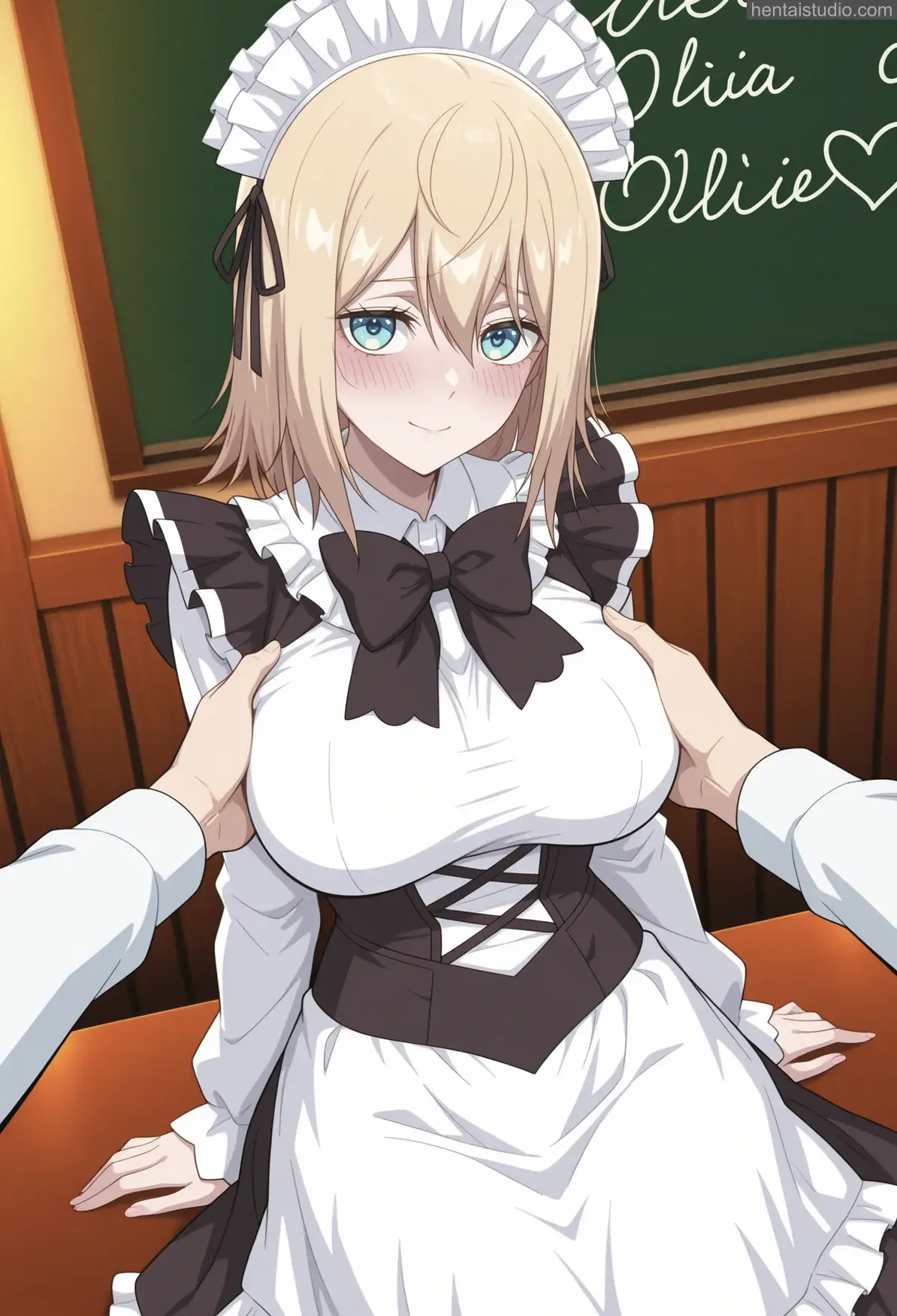 Olivia from Trapped In A Dating Sim: The World Of Otome Games Is Tough For Mobs hentai art 38 of 247