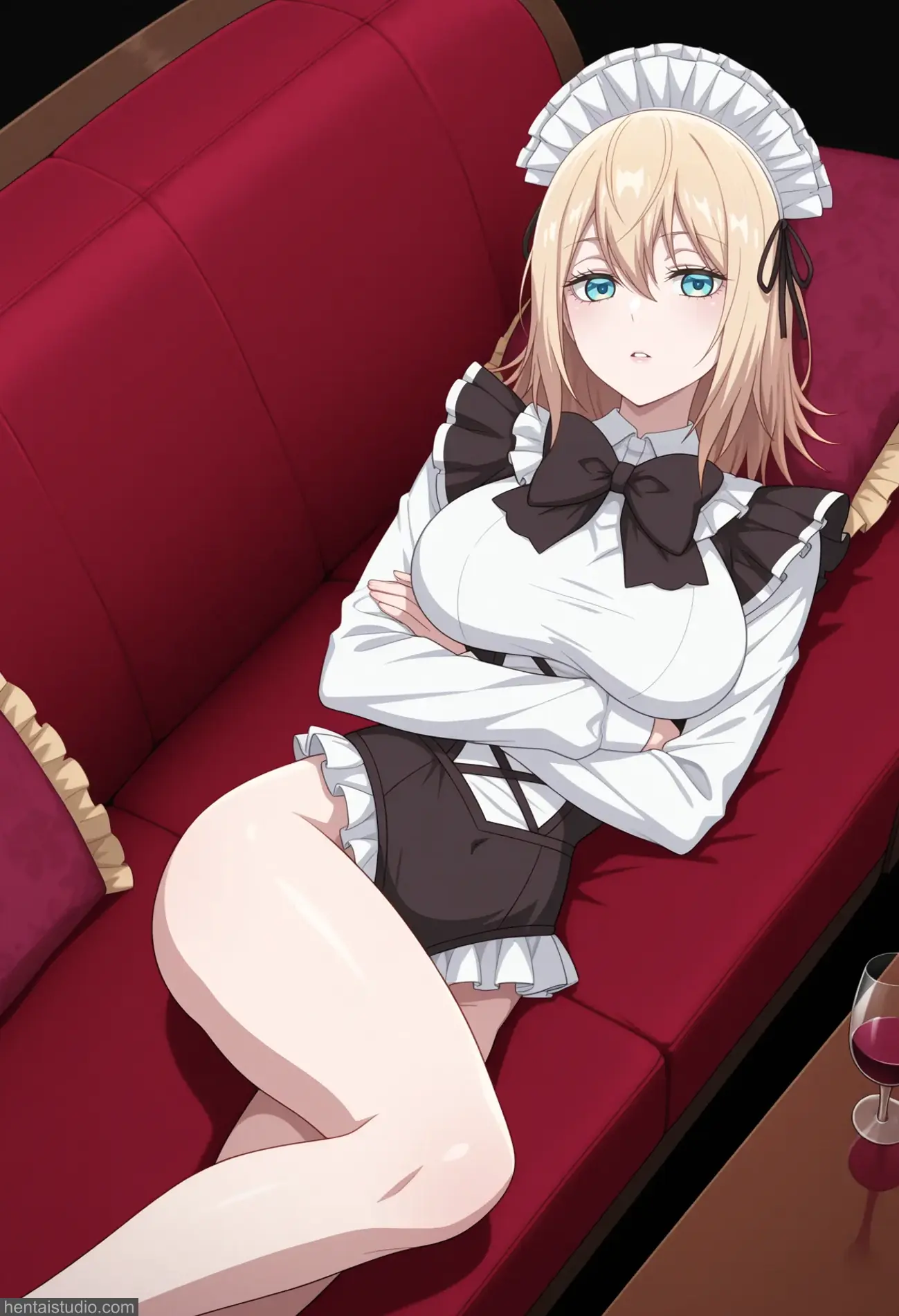 Olivia from Trapped In A Dating Sim: The World Of Otome Games Is Tough For Mobs hentai art 42 of 247