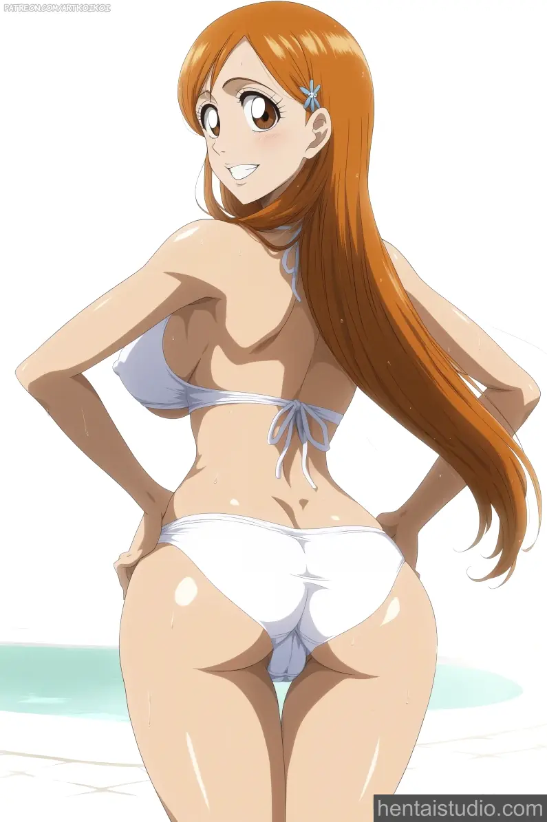 Orihime Inoue from Bleach hentai art 12 of 27