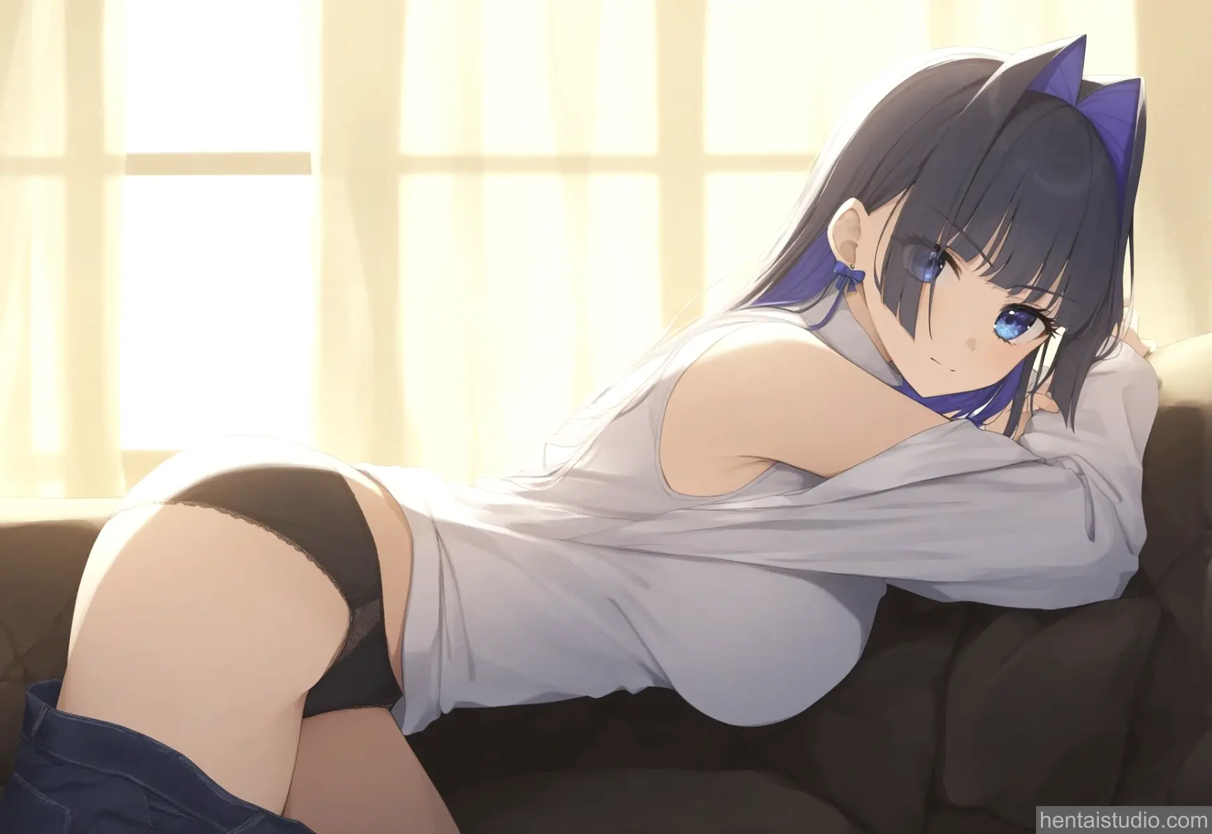 Ouro Kronii from Hololive hentai art 30 of 66