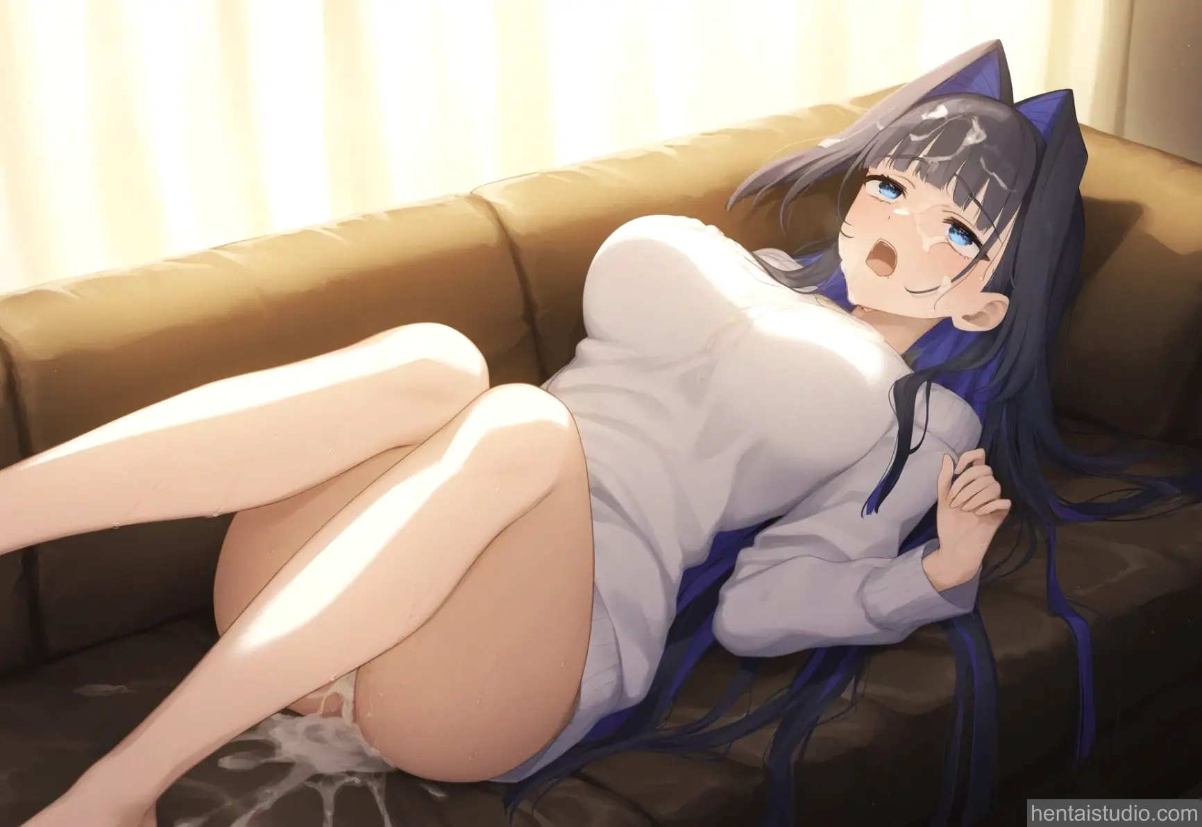 Ouro Kronii from Hololive hentai art 43 of 66