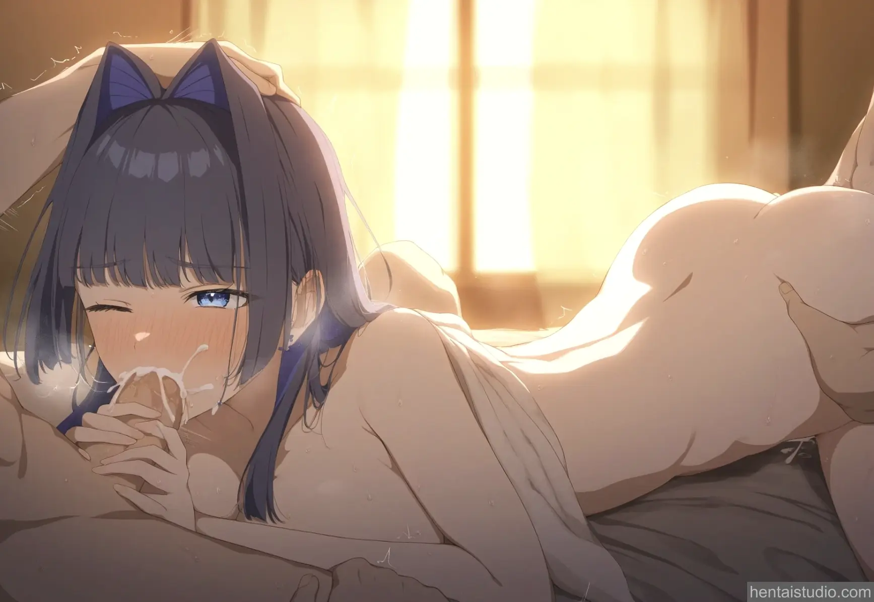Ouro Kronii from Hololive hentai art 59 of 66