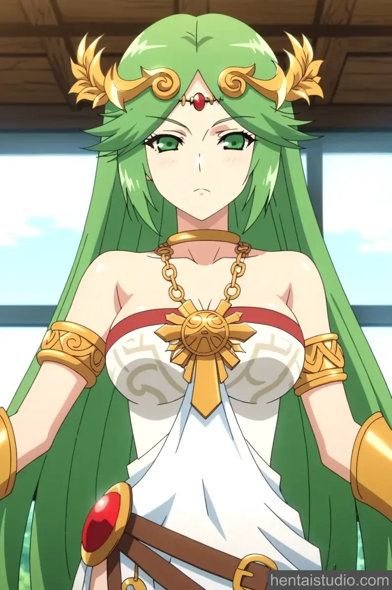 Palutena from Super Smash Bros hentai art 2 of 121