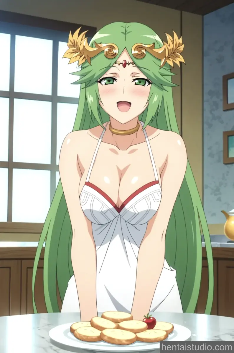 Palutena from Super Smash Bros hentai art 27 of 121