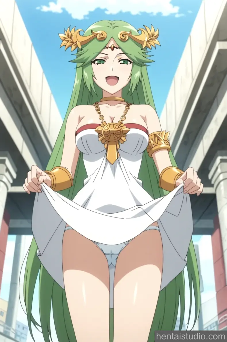 Palutena from Super Smash Bros hentai art 3 of 121
