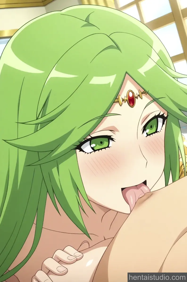 Palutena from Super Smash Bros hentai art 45 of 121