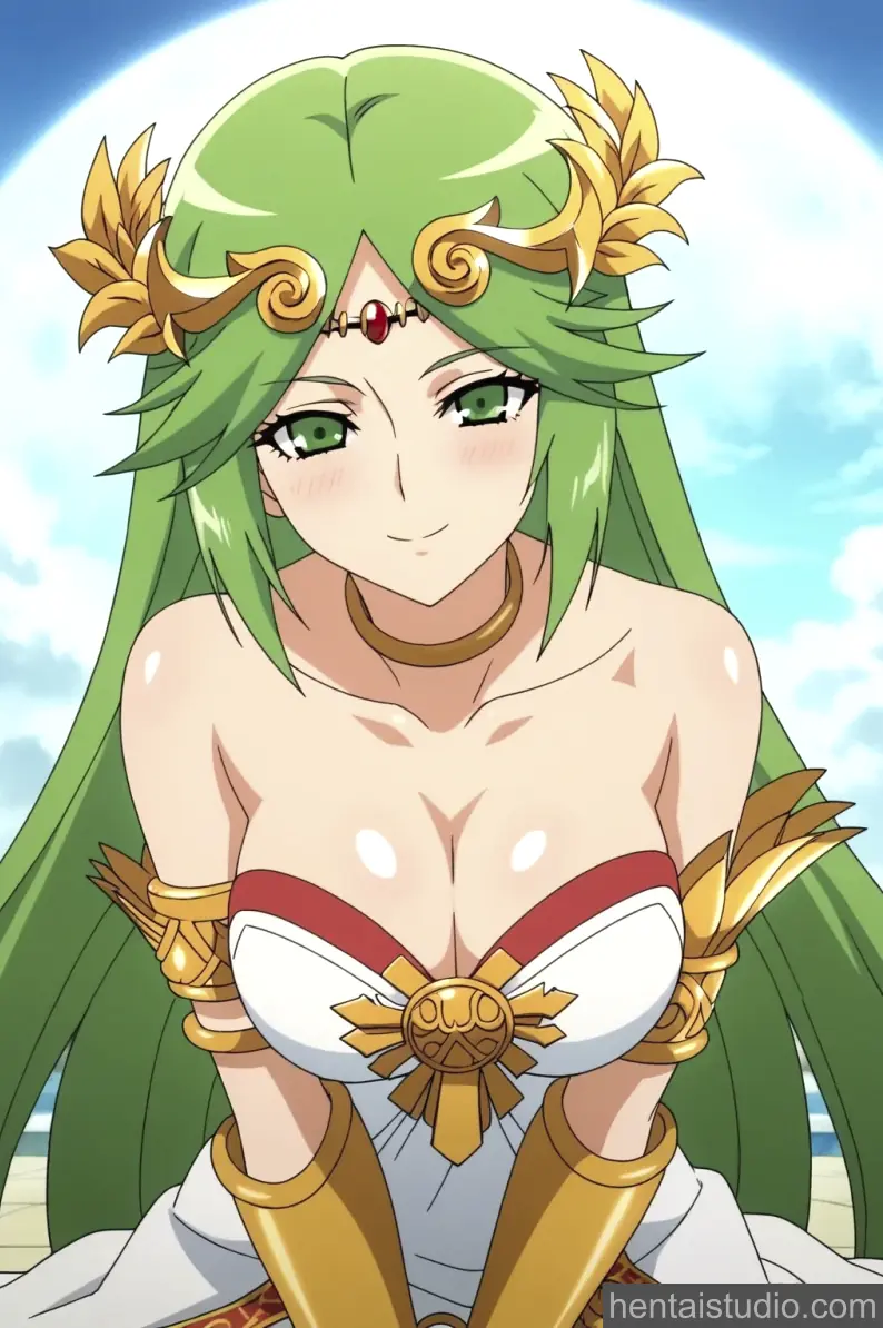 Palutena from Super Smash Bros hentai art 5 of 121