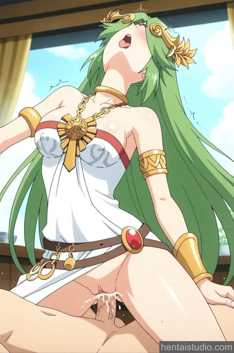 Palutena from Super Smash Bros hentai art 60 of 121