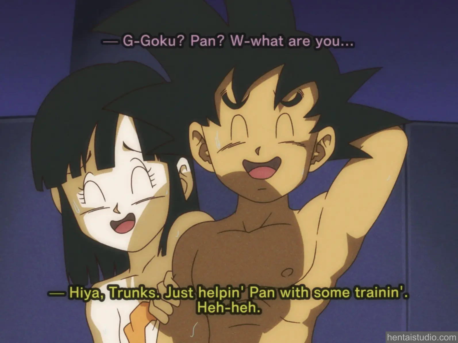 Pan Goku from Dragon Ball Gt hentai art 1 of 21