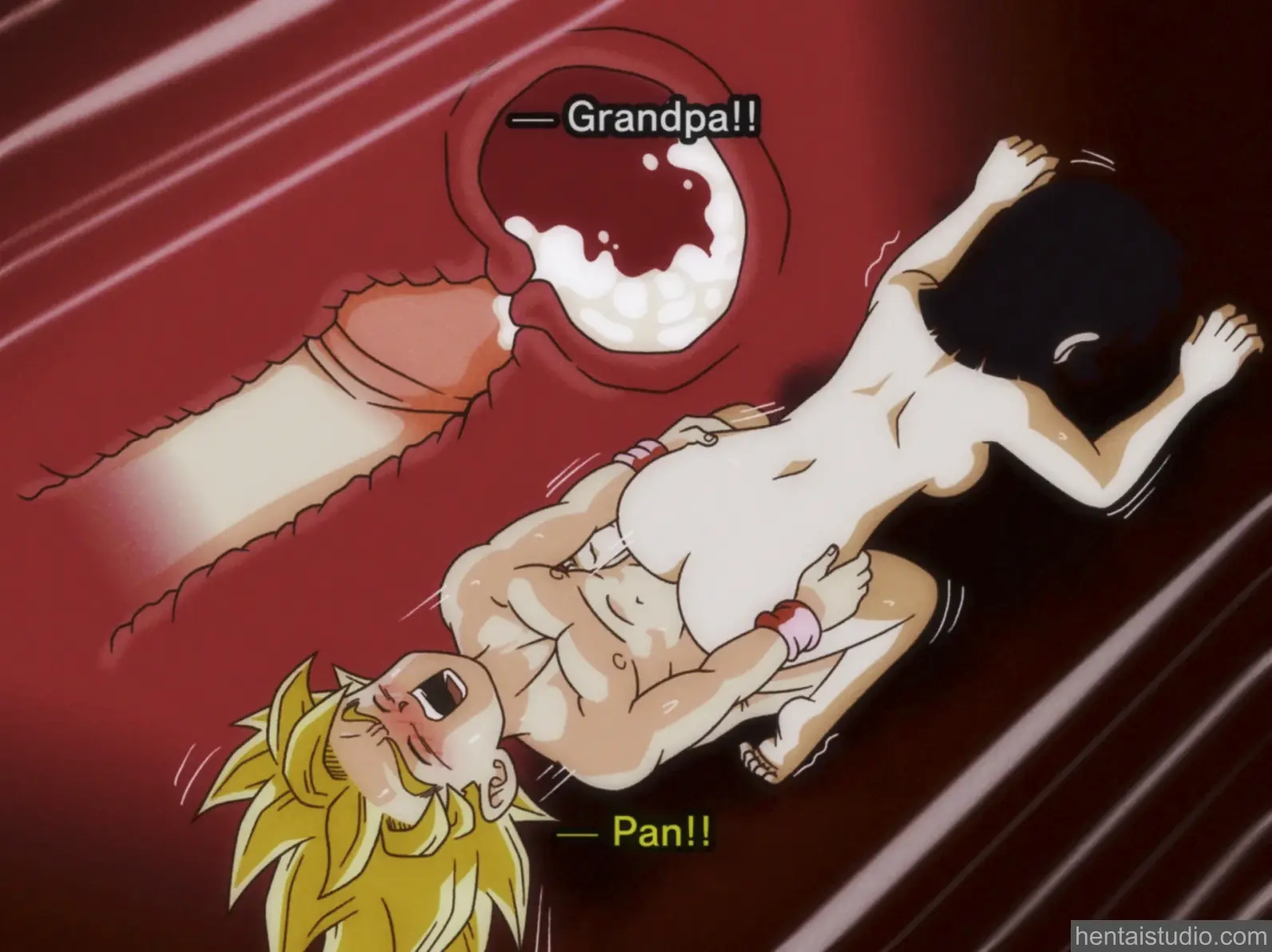 Pan Goku from Dragon Ball Gt hentai art 3 of 21