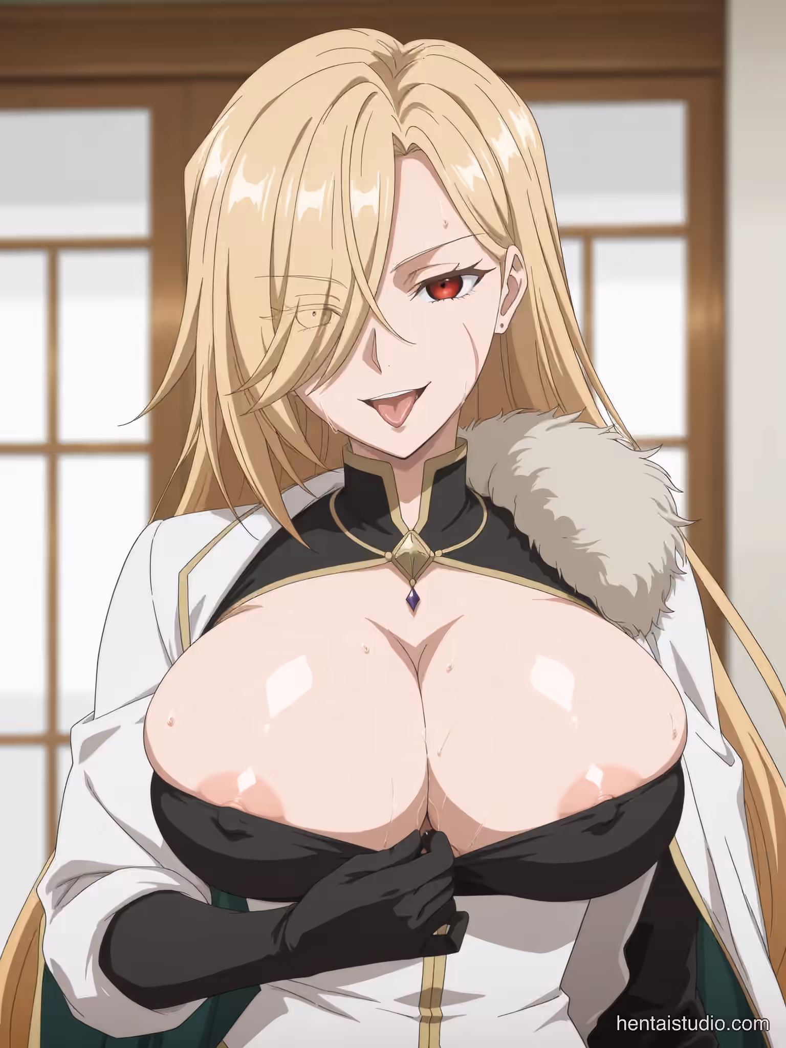 Panamera Karla Kaien - Easygoing Territory Defense by the Optimistic Lord (Okiraku Ryoushu no Tanoshii Ryouchi Bouei) - Hentai Gallery 1 - 50 Images — image 3 of 50