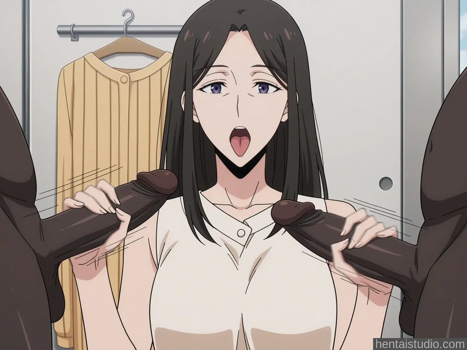 Park Kyung Hye from Solo Leveling hentai art 14 of 37