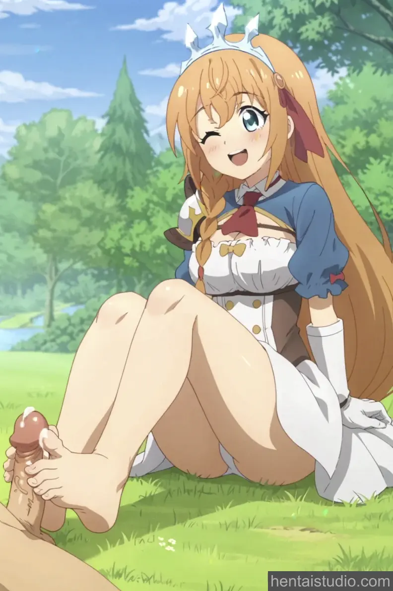 Pecorine from Princess Connect hentai art 14 of 79