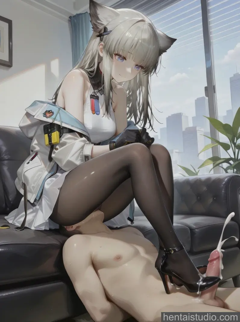 Perlica from Arknights hentai art 100 of 148