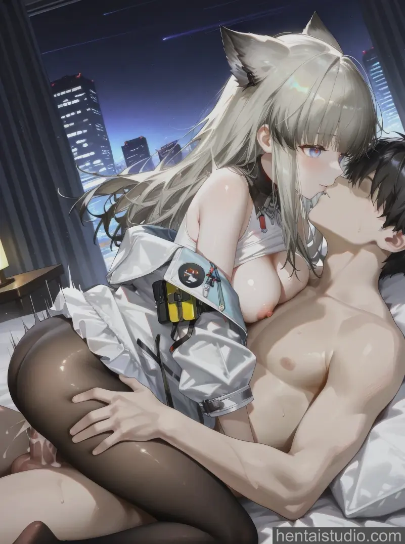 Perlica from Arknights hentai art 112 of 148
