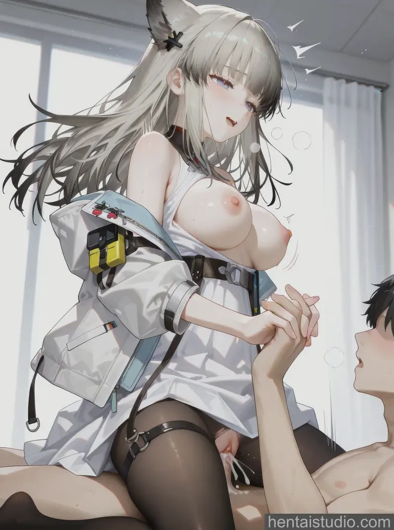 Perlica from Arknights hentai art 114 of 148