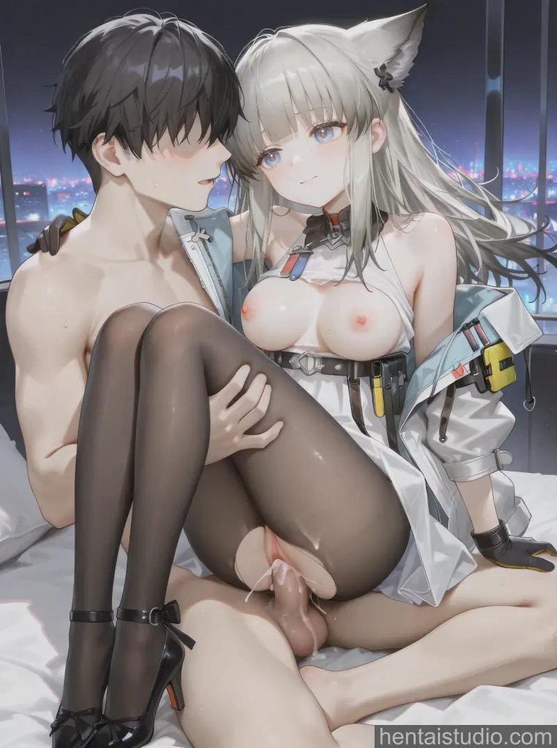 Perlica from Arknights hentai art 9 of 148