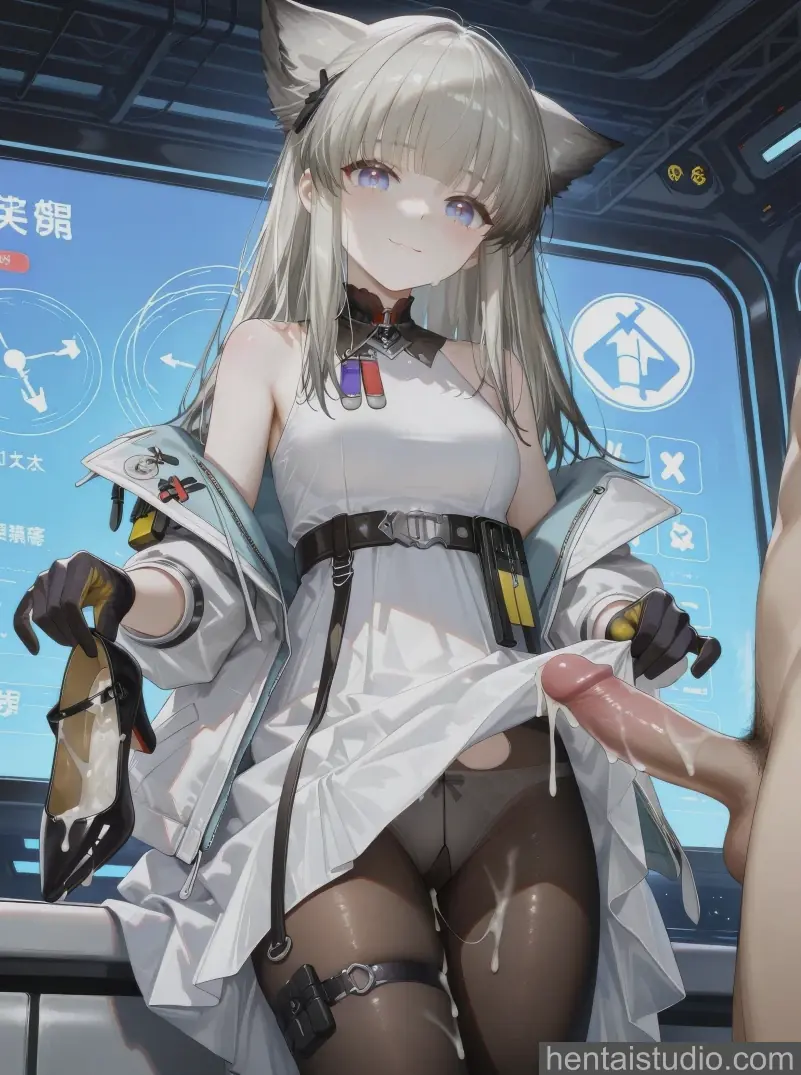 Perlica from Arknights hentai art 92 of 148