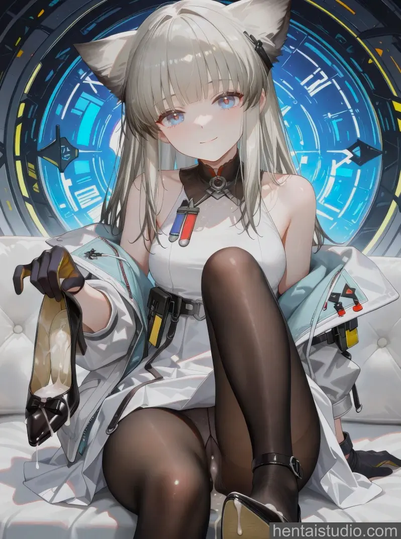 Perlica from Arknights hentai art 94 of 148