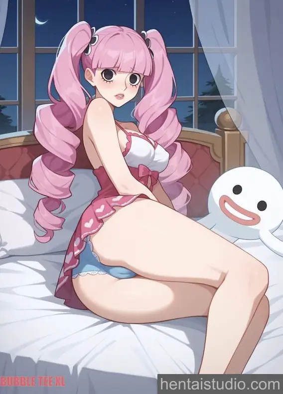 Perona from One Piece hentai art 2 of 21