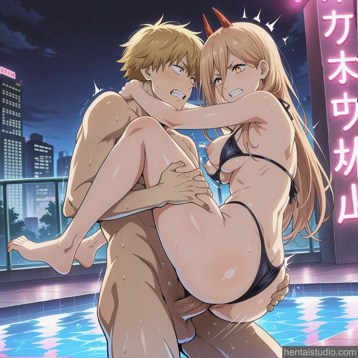 Power from Chainsaw Man hentai art 100 of 145