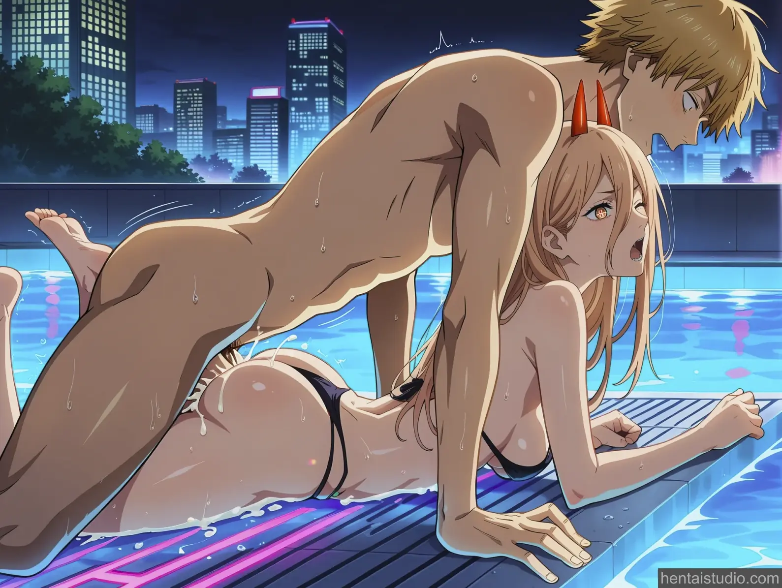 Power from Chainsaw Man hentai art 130 of 145