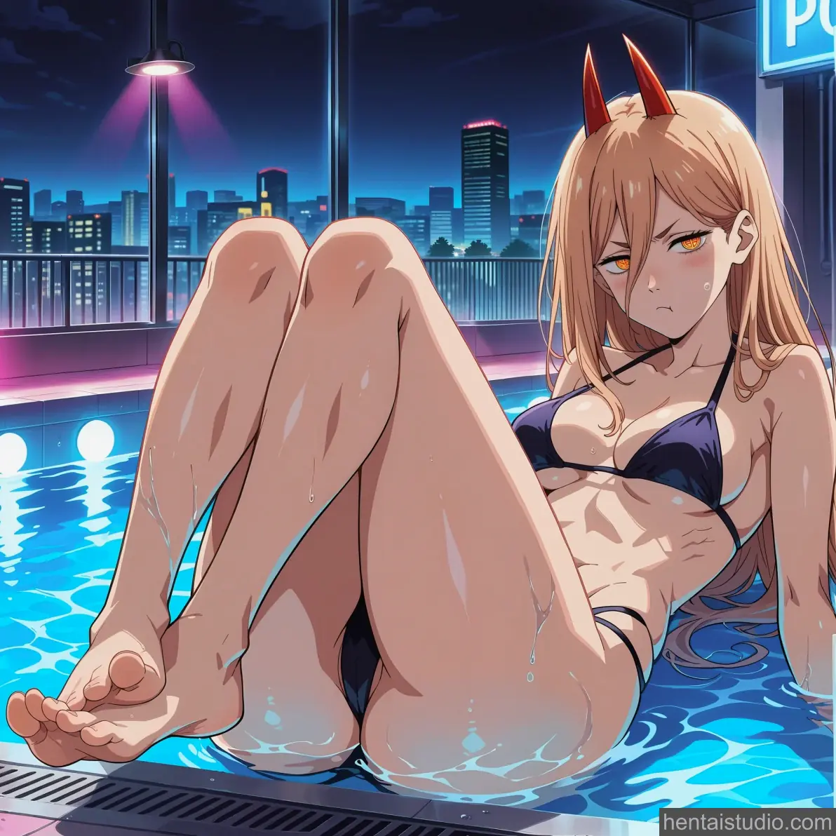Power from Chainsaw Man hentai art 21 of 145