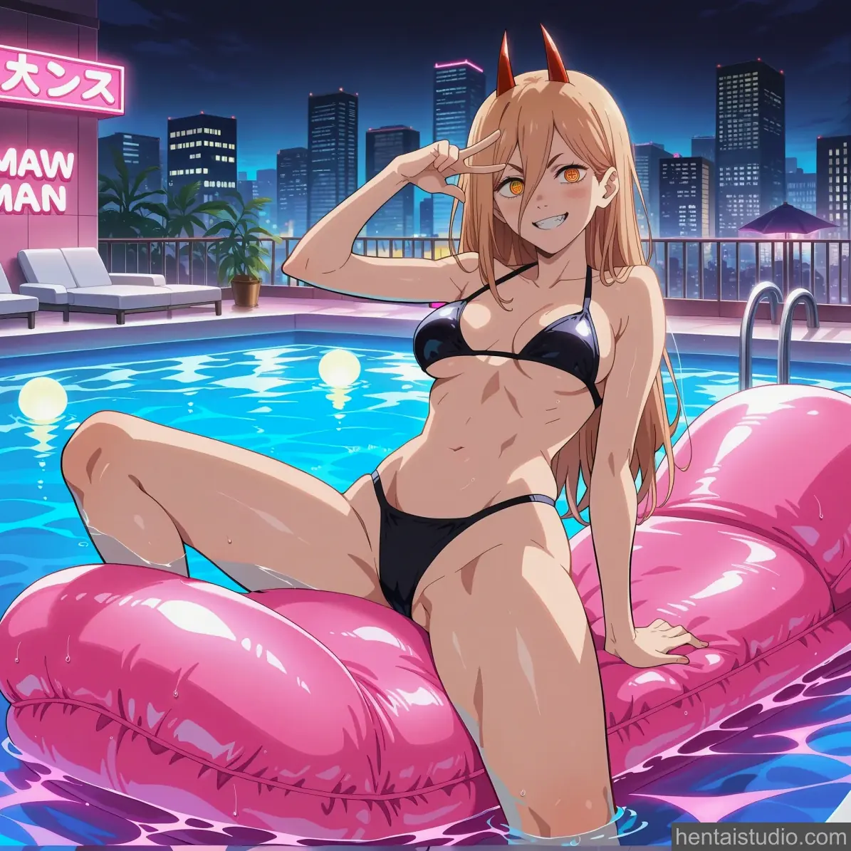 Power from Chainsaw Man hentai art 3 of 145