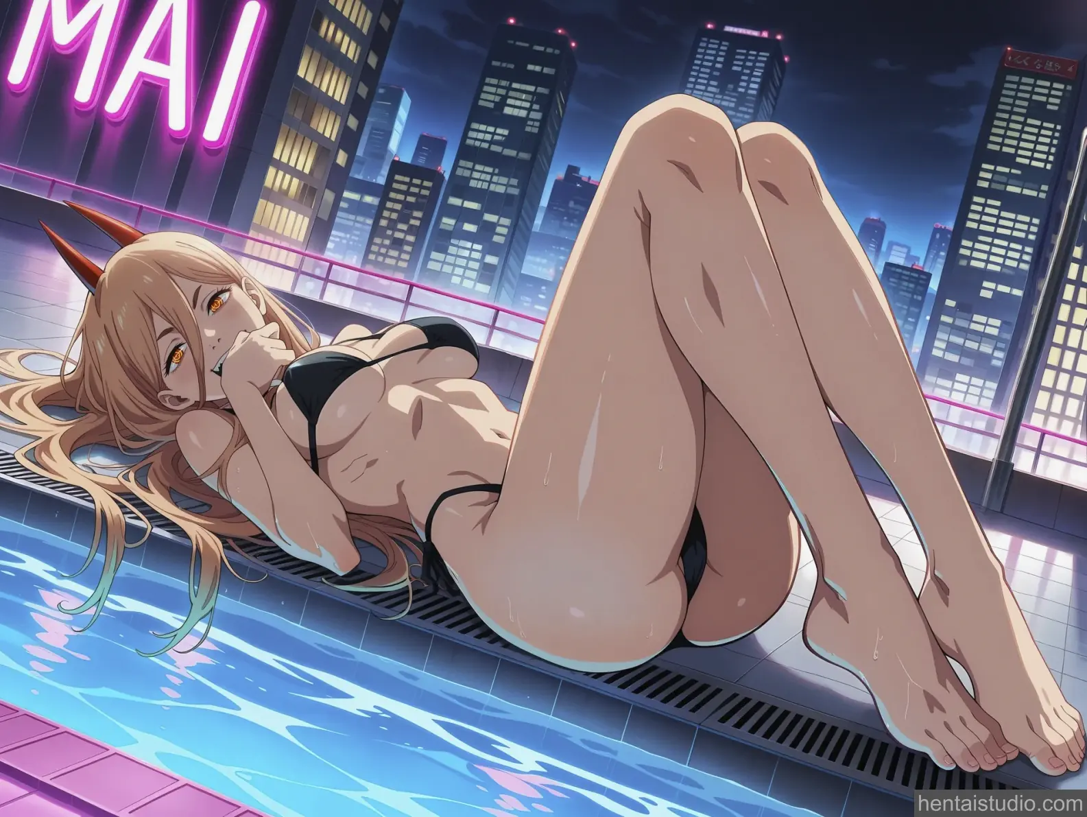 Power from Chainsaw Man hentai art 4 of 145