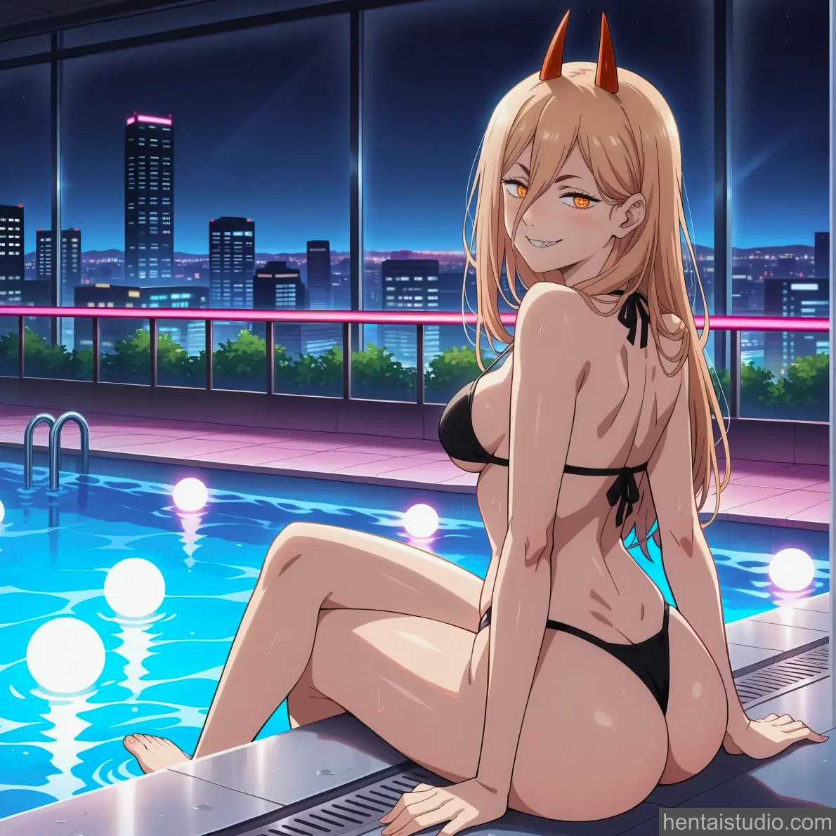 Power from Chainsaw Man hentai art 5 of 145