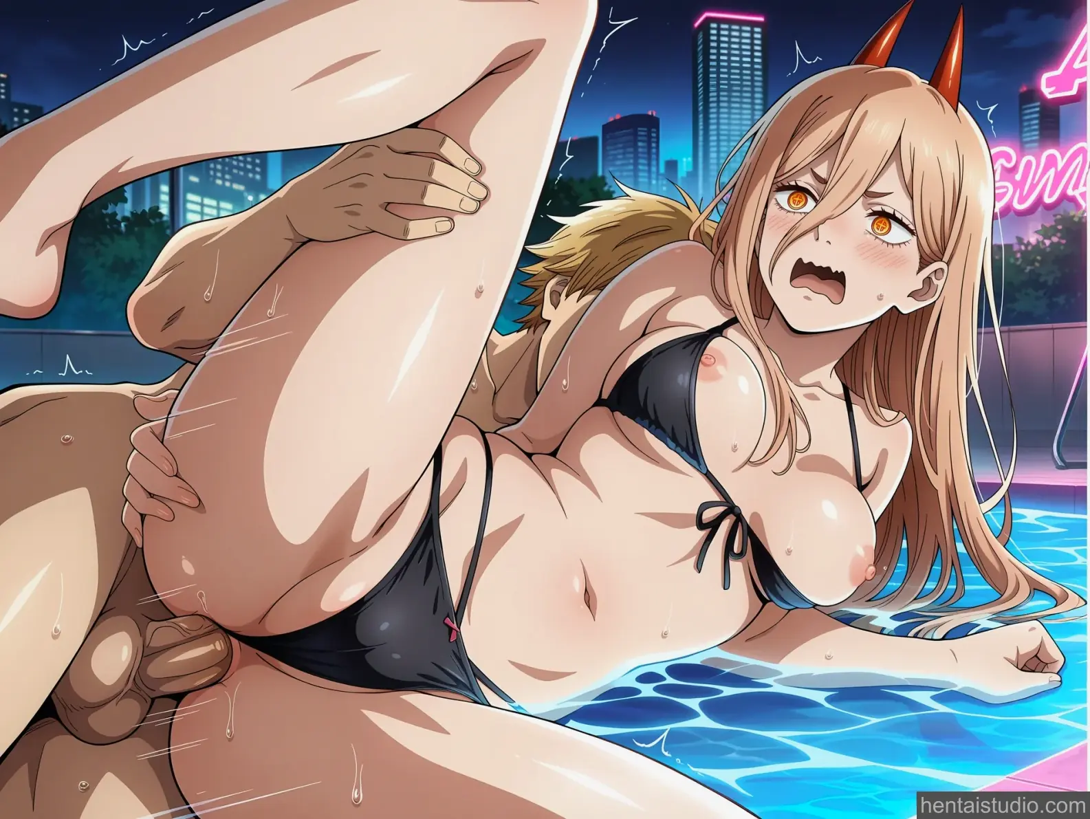 Power from Chainsaw Man hentai art 64 of 145