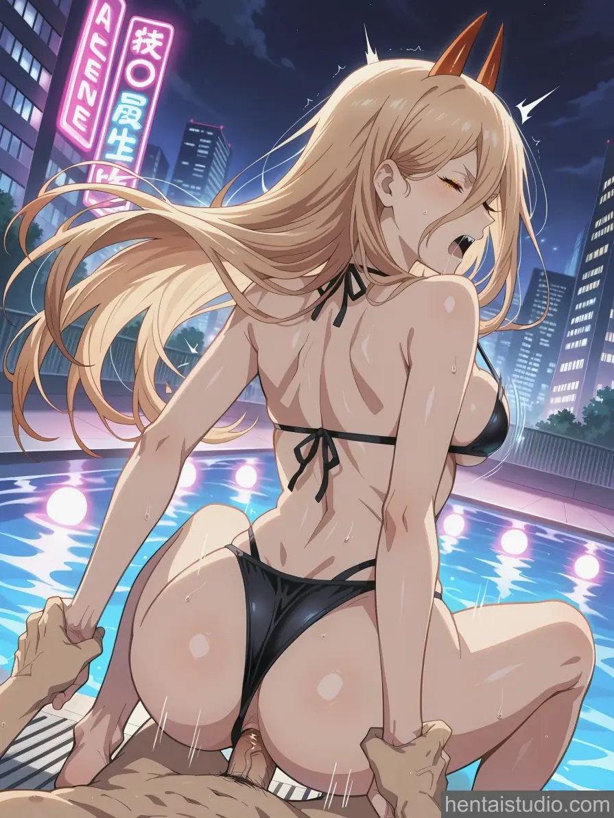 Power from Chainsaw Man hentai art 75 of 145