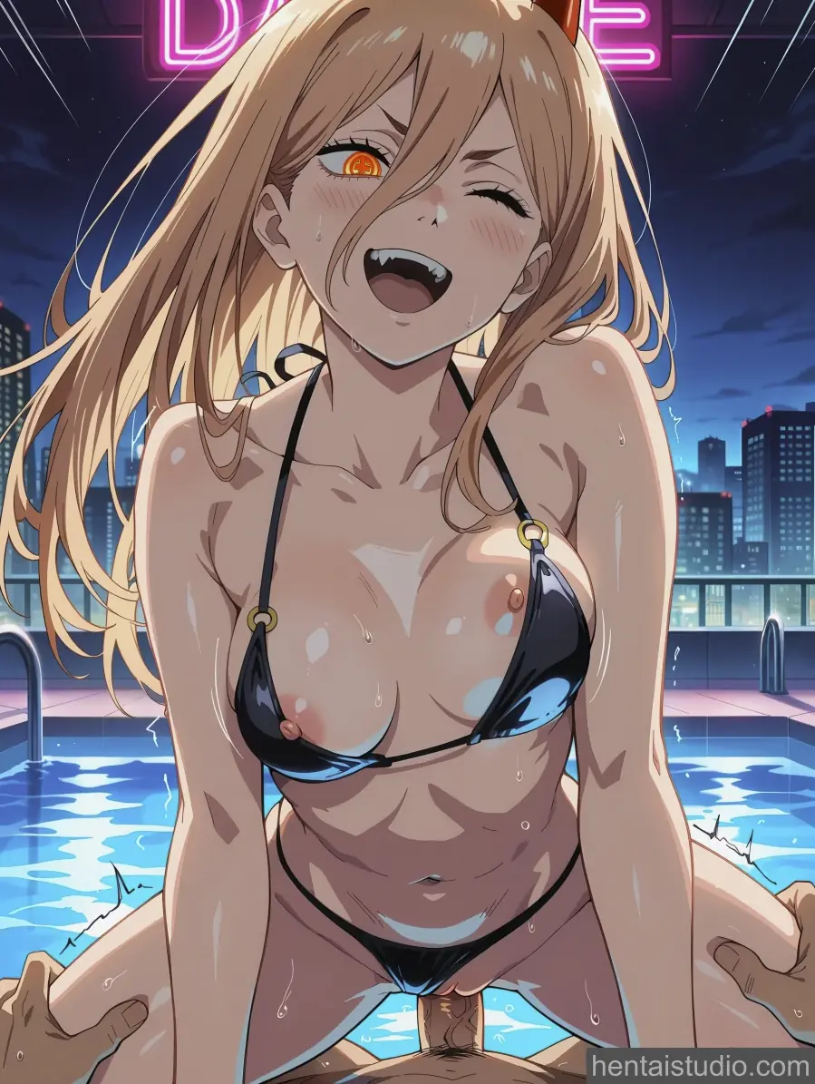 Power from Chainsaw Man hentai art 82 of 145