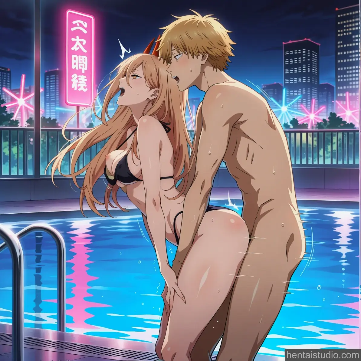 Power from Chainsaw Man hentai art 88 of 145