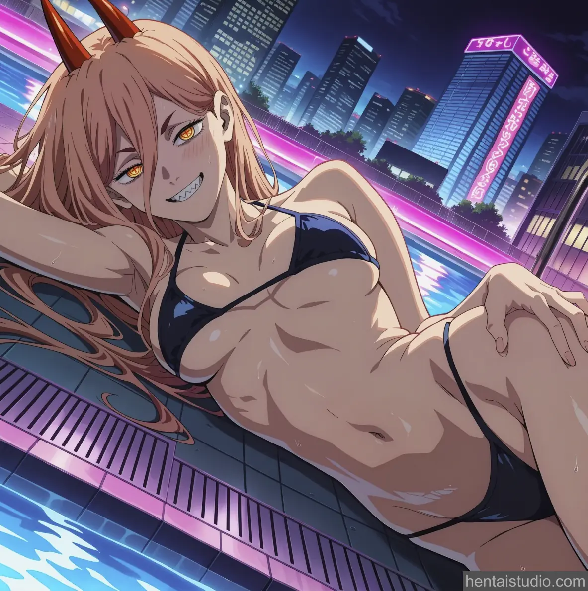 Power from Chainsaw Man hentai art 9 of 145