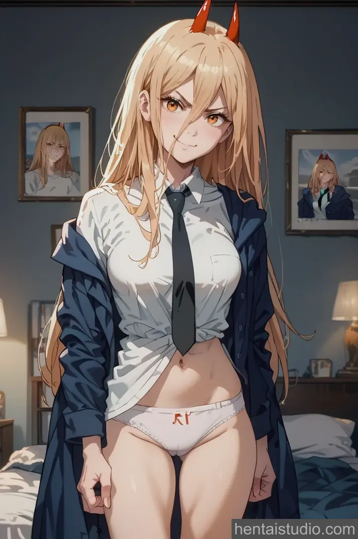 Power from Chainsaw Man hentai art 52 of 100